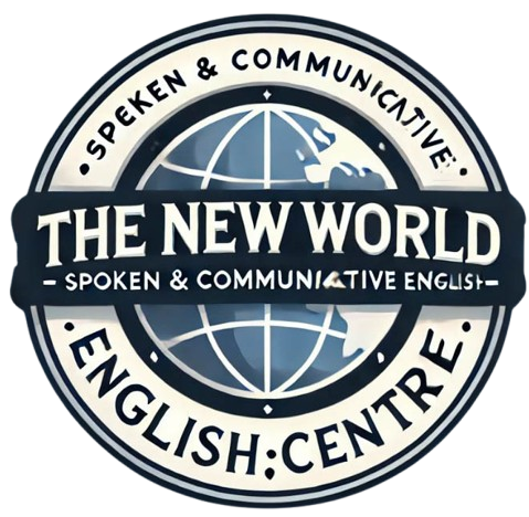 THE NEW WORLD SPOKEN & COMMUNICATIVE ENGLISH CENTER Logo